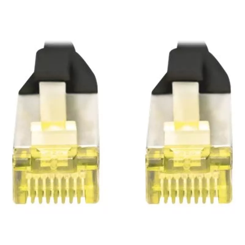 Cabo de rede DIGITUS CAT 6A S/FTP DK-1644-A-020-BL-10, 2 m, preto, 10 unidades