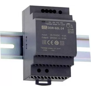 Fonte de alimentação MEAN WELL DDR-60L-24