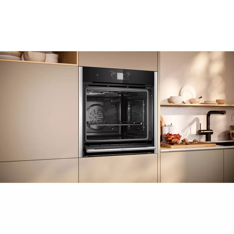 Neff B64CT73N0 Forno 71 L Preto, Aço inoxidável