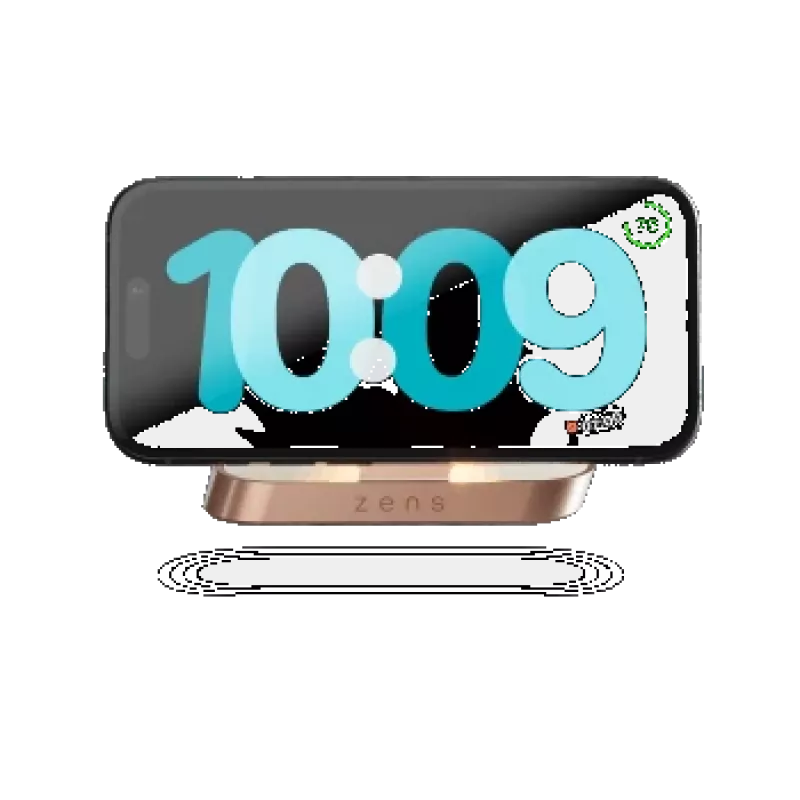 Carregador sem fios Zens Aluminium Series 20W/15W para telefones e auriculares compatíveis com Qi