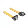 Cabo SATA DeLOCK 82469 0,1 m amarelo