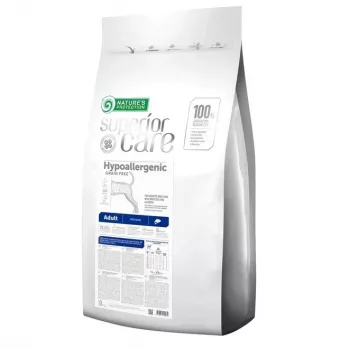 NATURE'S PROTECTION Superior Care Hypoallergenic Adult All Breeds Salmon ração seca para cães 10 kg