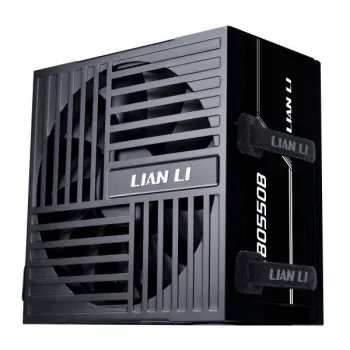 Fonte de alimentação Lian Li RB0550B.B 550 W, 24 pinos ATX, 80 PLUS Bronze, ventoinha de 135 mm, preto