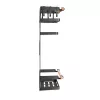 Maclean MC-910 prateleira magnética para frigorífico/máquina de lavar, preto