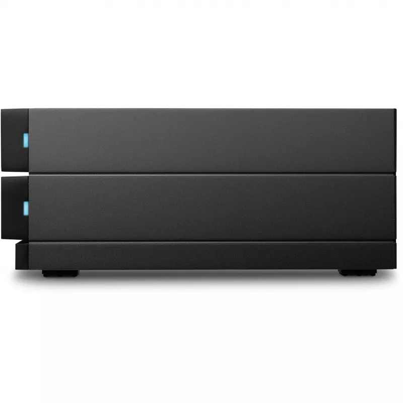 LACIE 2big RAID 16 TB USB-C 3,5 polegadas Hot-Swap discos IronWolf Pro 7,2 rpm 5 anos de recuperação de dados incluída