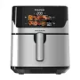 Fritadeira de ar quente Taurus Air Fry 7S 1600W 6,5L, aço inoxidável, 8 programas, 80–200°C, controlo tátil