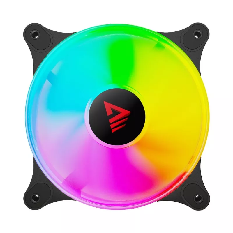 Ventoinha de caixa SAVIO Blast 120mm ARGB PWM - Preto
