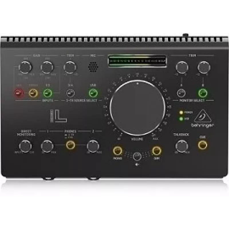 Behringer STUDIO L interface de áudio USB 2x2 com controlador de monitor