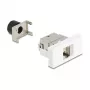 Módulo RJ45 DELOCK 90906 Cat.6A 180° sem ferramentas