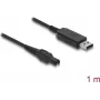 Cabo de carregamento USB DELOCK 15 V para máquina de barbear elétrica compatível com Philips OneBlade Pro 360 HQ7 HQ8 HQ9