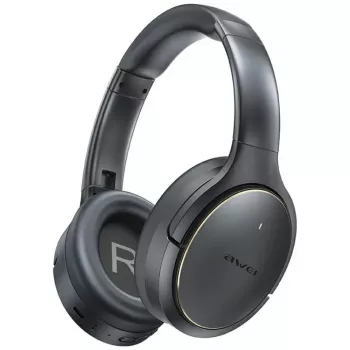 Auscultadores Awei Bluetooth AT20 ANC ENC 6.0 — sem fios, over-ear com ANC e ENC, Bluetooth 6.0