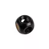 Adaptador em T 3x G¼ (3 vias) para refrigeração líquida, BitsPower BP-CBTMB, acabamento preto carbono