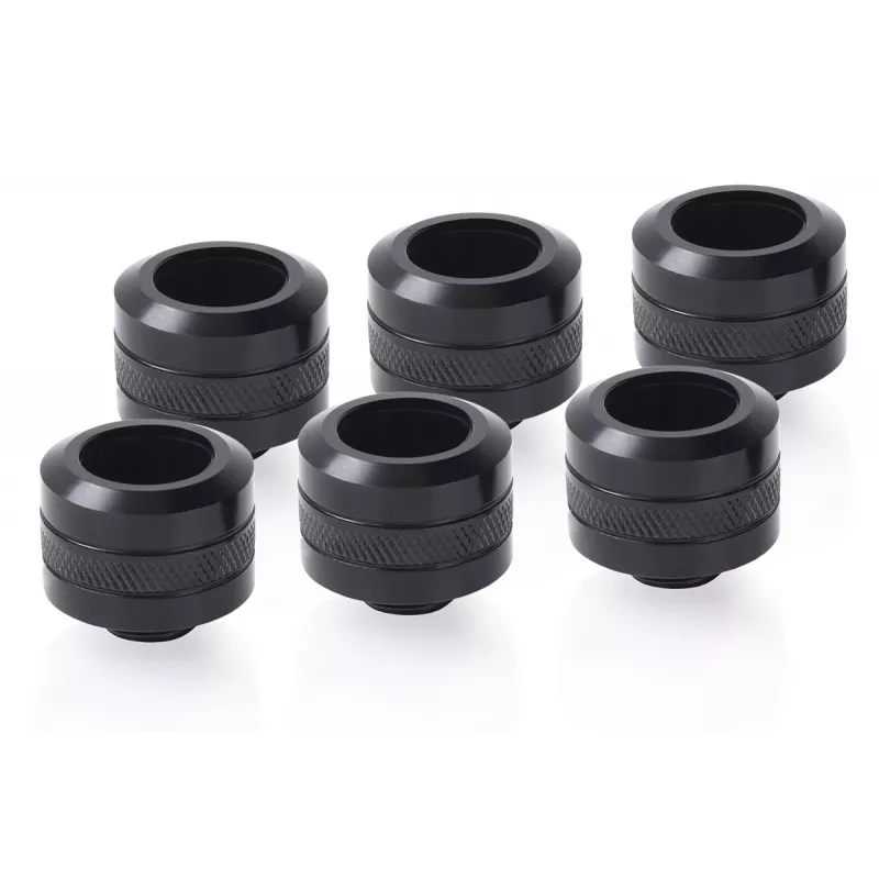 Kit de encaixe Alphacool 17477 latão preto 23 mm altura 2,6 cm diâmetro