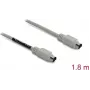 Cabo PS/2 DELOCK 87235 – Mini-DIN de 6 pinos para Mini-DIN de 6 pinos, 1,8 m, bege