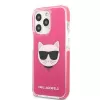 Karl Lagerfeld KLHCP13XTPECPI iPhone 13 Pro Max 6.7 capa rígida fúcsia/FUSCHIA Choupette Head