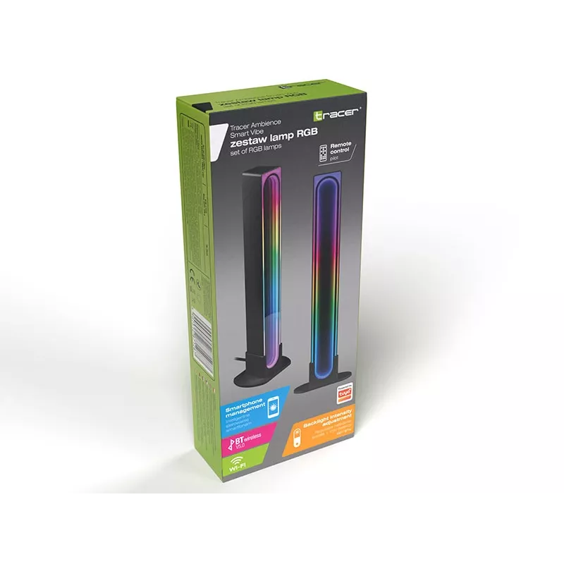 Candeeiro de mesa e suspensão TRACER Smart Vibe Tracer 47252 Ambience TRAOSW47252 RGB controlo sem fios