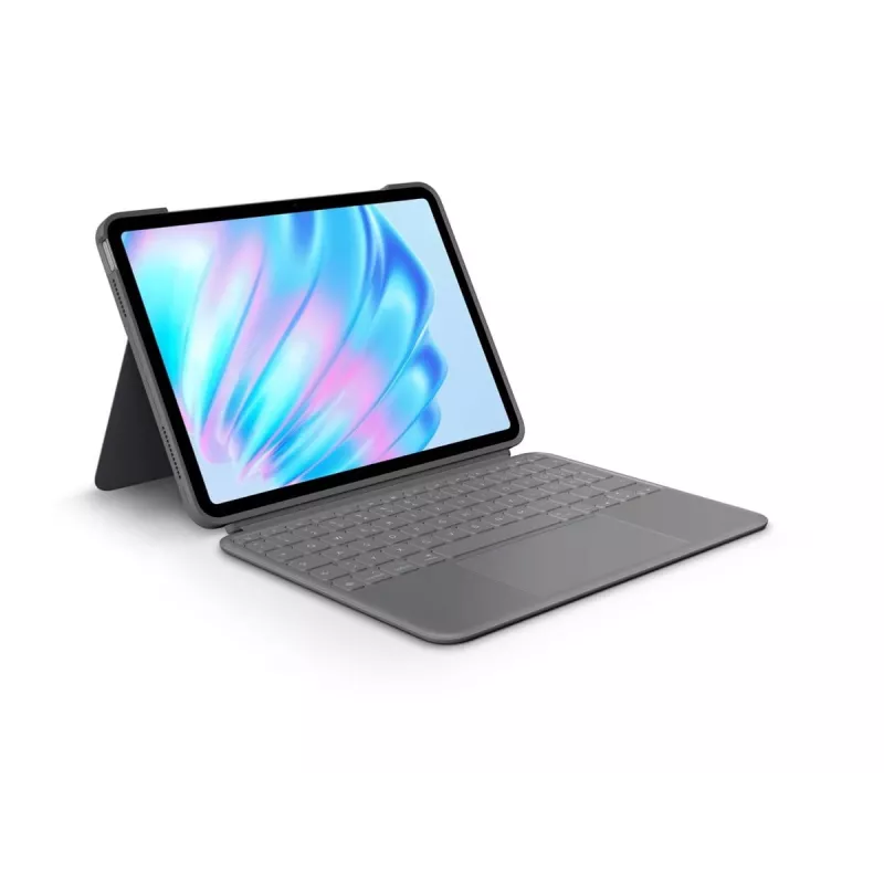 Logitech Combo Touch capa com teclado QWERTZ alemão Smart Connector cinzento
