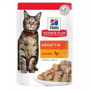 HILL'S Science Plan Adult com frango - alimento húmido para gatos - 85 g