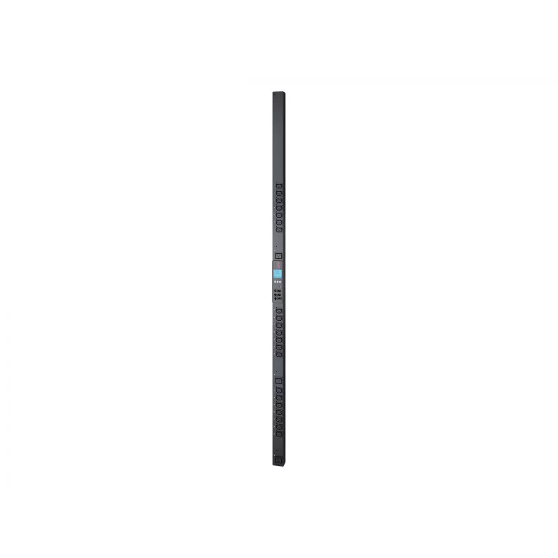 APC Rack PDU 2G, Metered by Outlet with Switching, ZeroU, 20A/208V, 16A/230V, (21) C13 e (3) C19