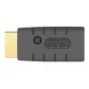 Adaptador HDMI (macho) > HDMI (fêmea), emulador EDID (preto)