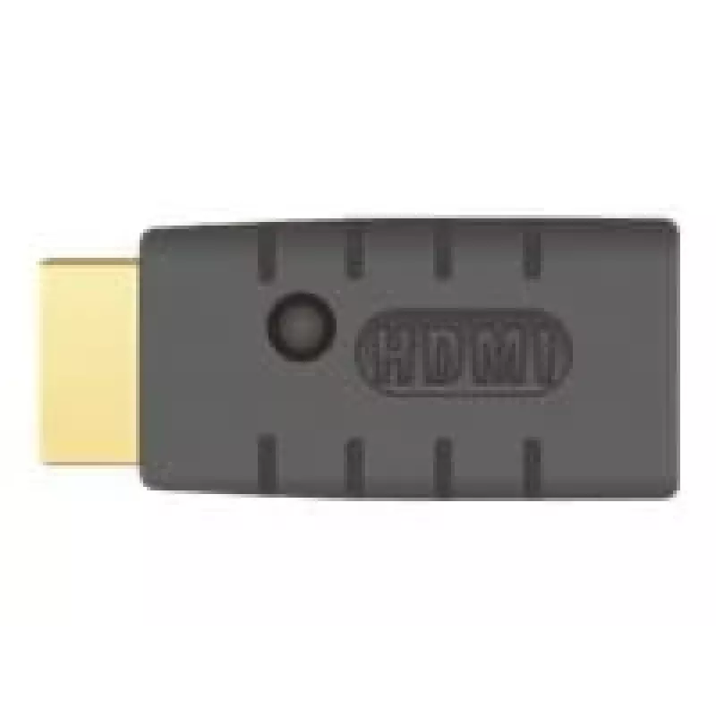 Adaptador HDMI (macho) > HDMI (fêmea), emulador EDID (preto)