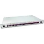 Lightwin Caixa de fusão de fibra ótica, 24 fibras, 24x SC multimodo, 50/125µm OM4 caixas de fusão com pigtail (SPBOX 24G50 OM4 SC)