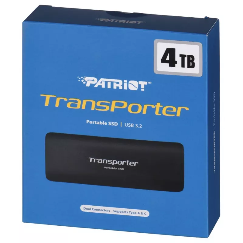 Patriot Memory Transporter 4 TB preto