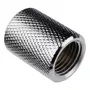 Alphacool HF 17047 união G1/4 rosca fêmea – G1/4 rosca fêmea, latão, cromada