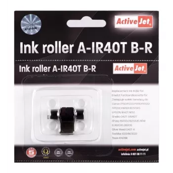 Rolo de tinta para impressora ActiveJet A-IR40T para impressoras de jato de tinta, versão Supreme, impressão a vermelho, pack de 5
