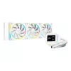 Conjunto de refrigeração líquida para processador DeepCool LM360 WH 12 cm Branco 1 unid.