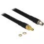 Cabo coaxial DeLOCK 0,4m RP-SMA/RP-SMA