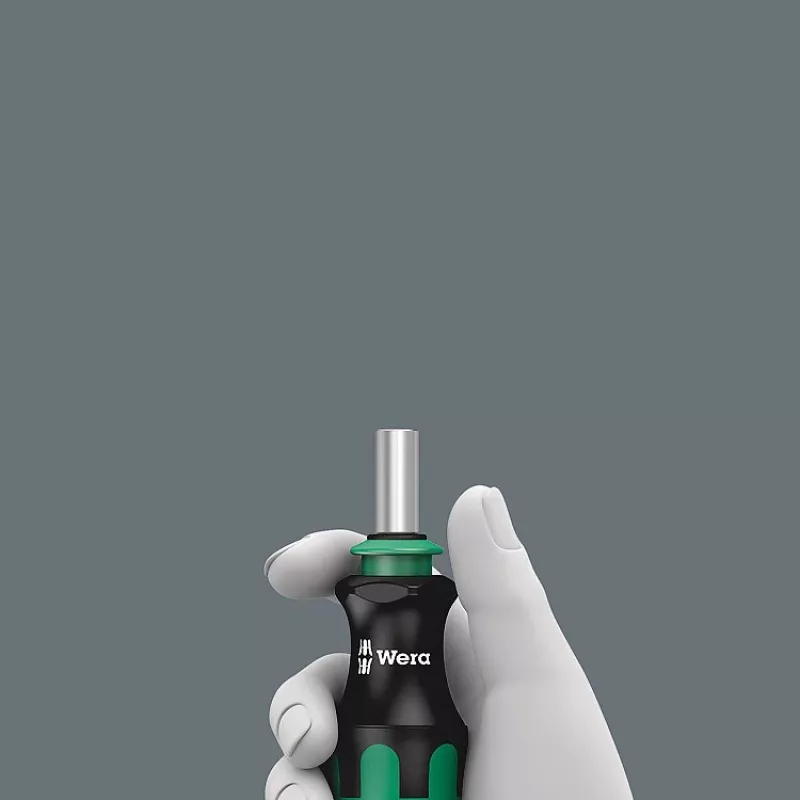 Wera Conjunto de 6 peças KK28 Kraftform compacto com pontas e chaves de fendas