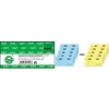 Bloco de numeração Sigel GN500 1–500, formato B 105 x A 50 mm com perfuração para suspensão