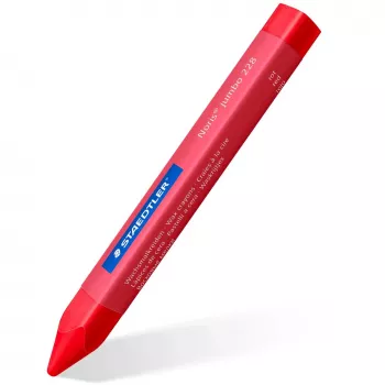 Lápis de cera Staedtler Noris Jumbo — 12 cores, não tóxico, tamanho jumbo
