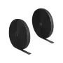 Fita de velcro heavy-duty DeLOCK 25 m x 25 mm preta