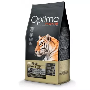 Optimanova Cat Chicken comida seca para gatos 6 kg