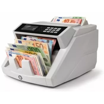 Máquina de contar notas Safescan 2465-S preto, branco