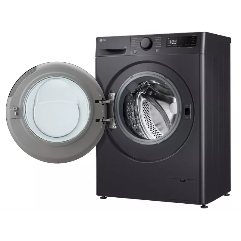 Máquina de lavar roupa LG F2WR508S2M — carga frontal, 8 kg, 1200 rpm, A…