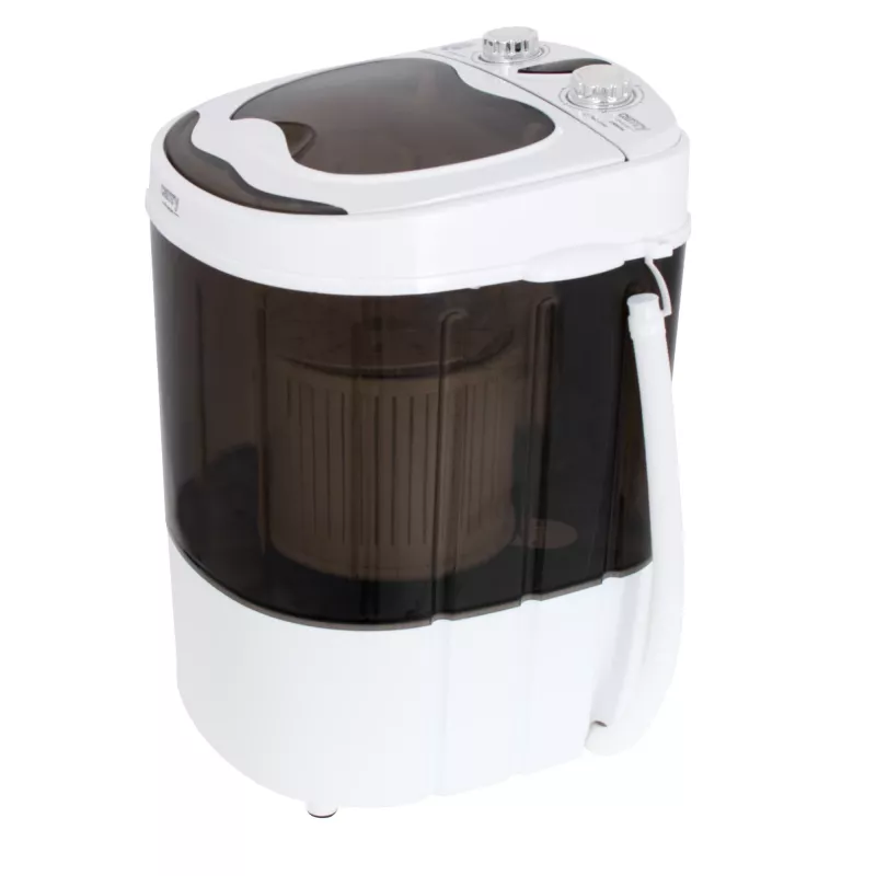 Máquina de lavar de carga superior Camry Premium CR 8054 3 kg castanho, branco