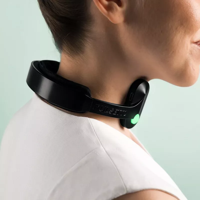 Estimulador do nervo vago HERDEGEN Pulsetto FIT aparelho de massagem, modelo Pulsetto FIT