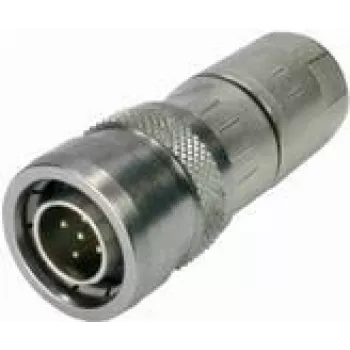 Conector elétrico completo M12 Harting 21 03 821 1530
