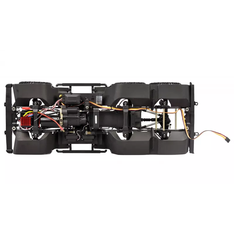 Amewi 22558 AMXRock RCX10.3P todo-o-terreno RC 6x6 pick-up, 14+, cinzento