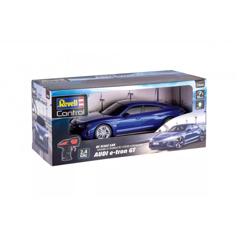 Carro RC à escala Audi e-tron GT