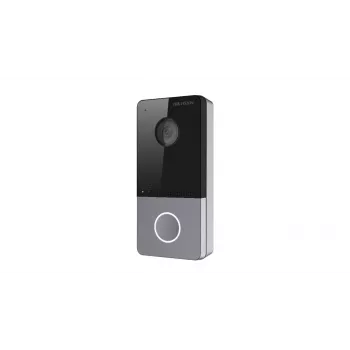 Videoporteiro Hikvision DS-KV6113-WPE1(C) 2 MP preto, cinzento