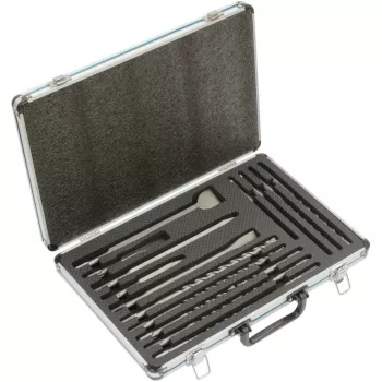 Conjunto de brocas e cinzéis SDS+, Conjunto de cinzéis e brocas (17 peças)