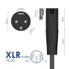 Akyga AK-EV-01 carregador de bateria para bicicletas elétricas para baterias de 24 V, 29,4 V / 2 A, 60 W, ficha XLR
