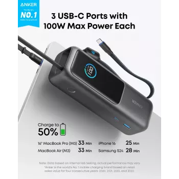 Powerbank portátil Anker A1695H11 25000 mAh