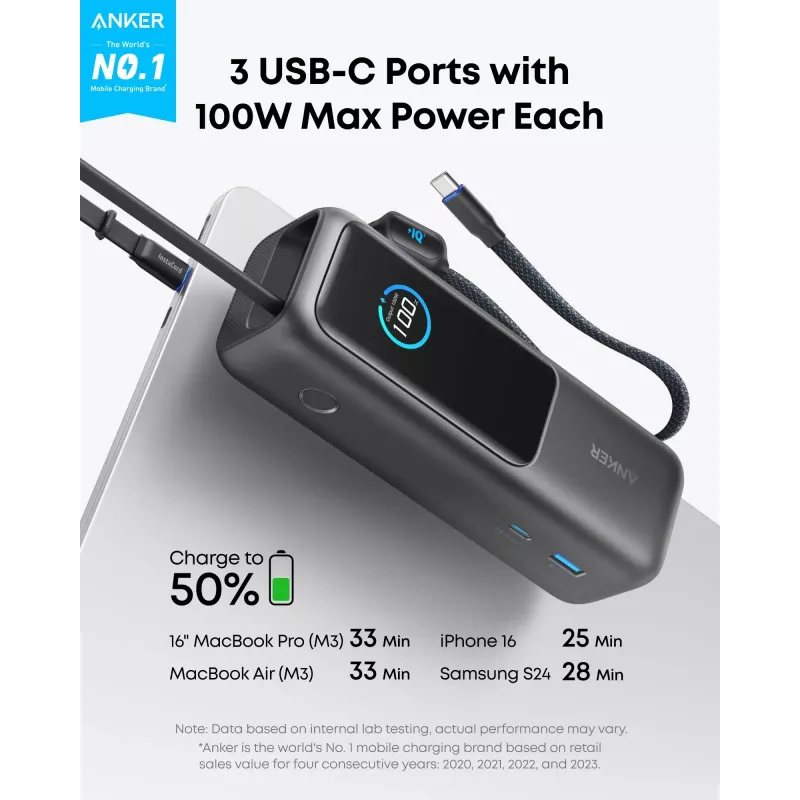 Powerbank portátil Anker A1695H11 25000 mAh