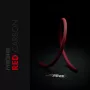 MDPC-X Sleeve Medium - vermelho carbono, 1m