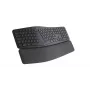 Logitech ERGO K860 Split Teclado for Business - Teclado - sem fios - Bluetooth LE - QWERTY - GB - Grafite (920-010351)